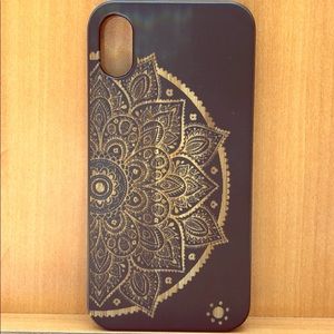 Wood Mandela case iPhone X